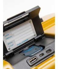 PIQUADRO BAG MOTIC  Hand luggage trolley Yellow - Hand luggage - 7