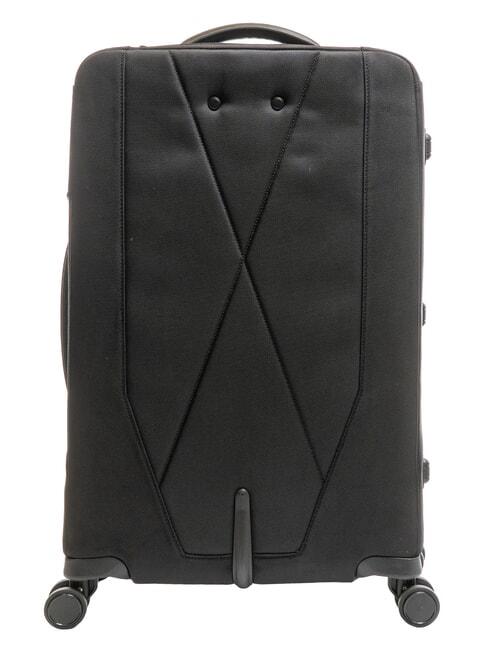 X19 Medium trolley with pockets Black - Semi-rigid Trolley Cases