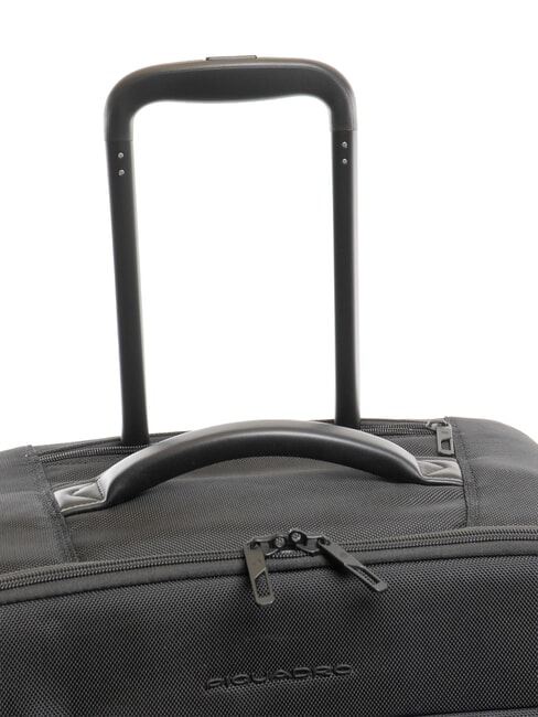 X19 Medium trolley with pockets Black - Semi-rigid Trolley Cases