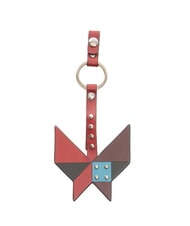 PIQUADRO MUSE Leather and metal card holder - Key holders