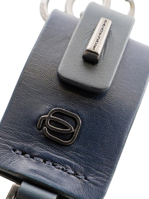 CUBE Double ring keychain blue - Key holders