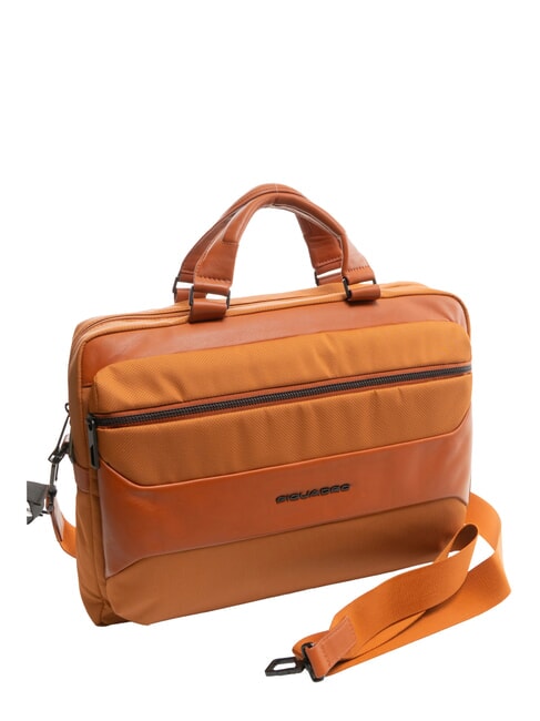 GIO 14" PC briefcase LEATHER - Work Briefcases