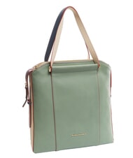 PIQUADRO CIRCLE Leather backpack bag green/blue - Work Briefcases - 2