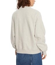 CALVIN KLEIN CK JEANS Crewneck sweatshirt with teddy logo - Women's Sweatshirts