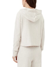 CALVIN KLEIN CK Full zip sweatshirt with hood and pockets - Women's Sweatshirts