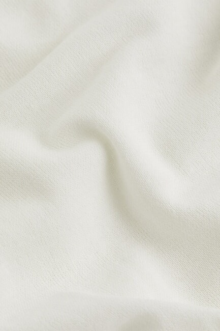 CK JEANS Crew neck cotton sweater ivory - Women's Sweaters