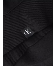 CALVIN KLEIN CK JEANS Full zip short sweatshirt with hood - Women's Sweatshirts