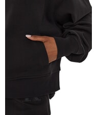 CALVIN KLEIN CK JEANS Full-zip turtleneck sweatshirt ck black - Women's Sweatshirts - 4