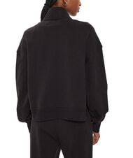 CALVIN KLEIN CK JEANS Full-zip turtleneck sweatshirt - Women's Sweatshirts