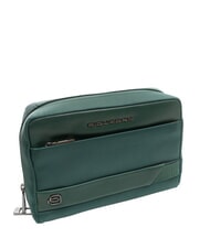 PIQUADRO LIKO Beauty case GREEN - Beauty Case - 5