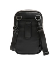 PIQUADRO CHARLIE Leather bag Black - Over-the-shoulder Bags for Men - 4