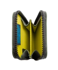 PIQUADRO PQJ Leather coin purse GREEN - Men&rsquo;s Wallets - 2