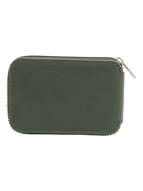 PQJ Leather coin purse GREEN - Men&rsquo;s Wallets