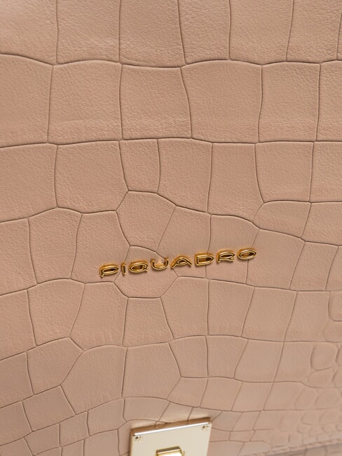 DAFNE Leather tablet bag coconut/pink - Women&rsquo;s Bags