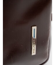 PIQUADRO BLUE SQUARE Leather Wallet Purse MAHOGANY - Men’s Wallets - 3