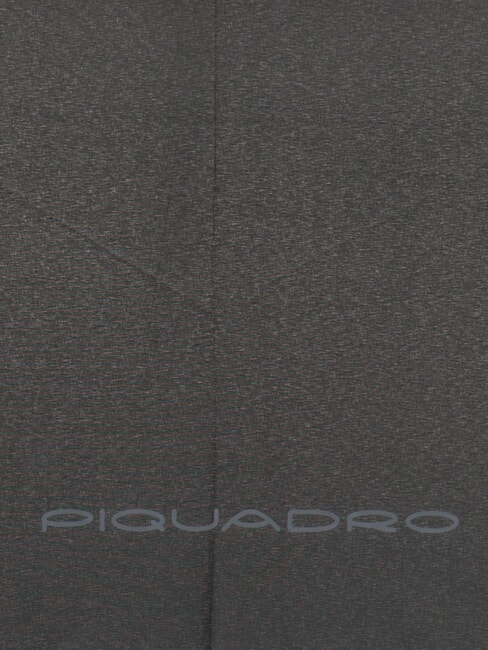 NABUCCO Mini umbrella with leather case Black - Umbrellas