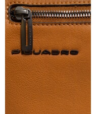 PIQUADRO NABUCCO  Leather messenger, leather 14 "pc holder LEATHER - Work Briefcases - 3