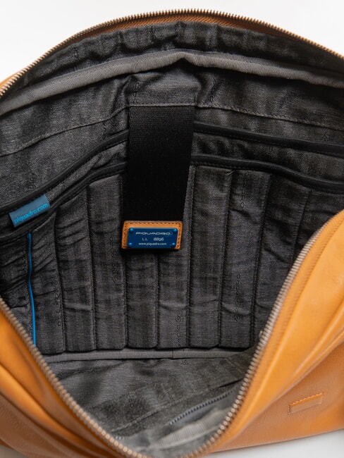 NABUCCO  Leather messenger, leather 14 "pc holder LEATHER - Work Briefcases