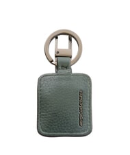 PIQUADRO MODUS RESTYLING Leather key ring with carabiner - Key holders