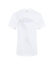 CALVIN KLEIN CK Short-sleeved T-shirt with cut-out back bright white - T-shirt - 2