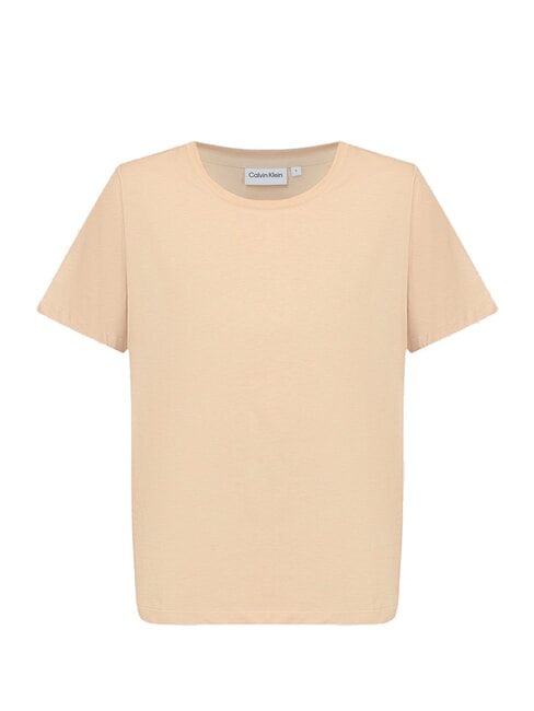 CK Short-sleeved crew neck T-shirt iced coffee - T-shirt