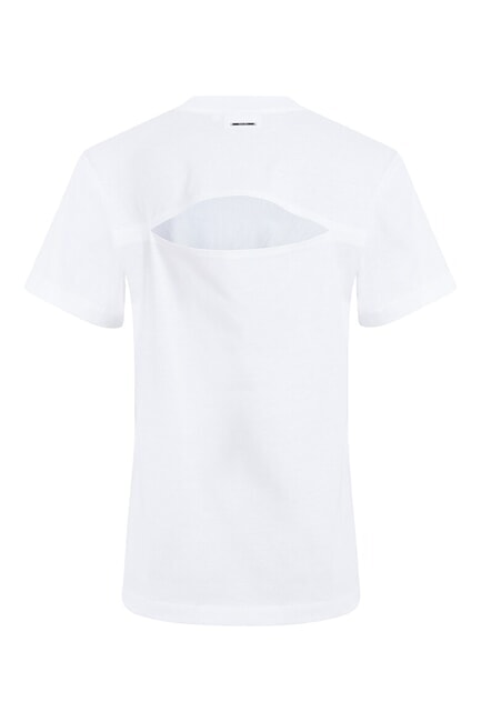CK Short-sleeved T-shirt with cut-out back bright white - T-shirt