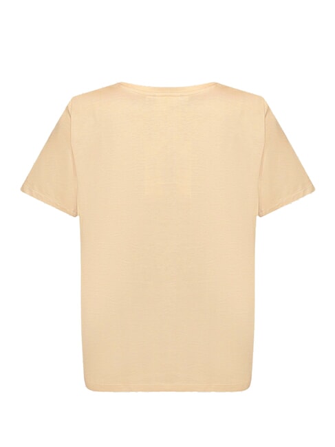 CK Short-sleeved crew neck T-shirt iced coffee - T-shirt