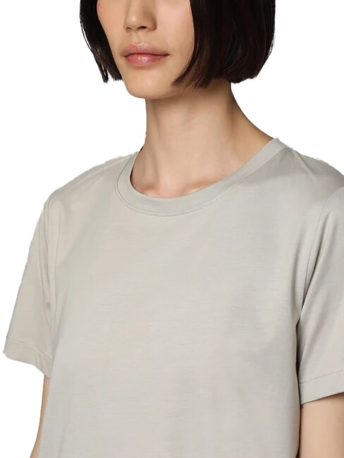 CK Short-sleeved crew neck T-shirt sand pebble - T-shirt