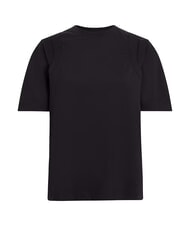 CALVIN KLEIN CK Short-sleeved cut-out T-shirt ck black - T-shirt - 4