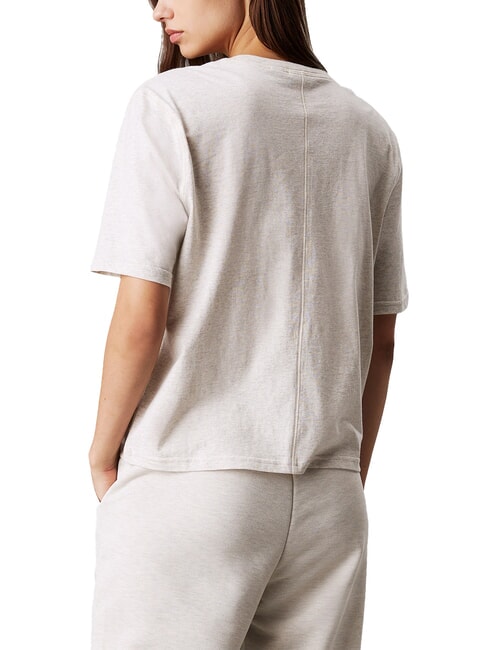 CK PERFORMANCE Relaxed fit short-sleeved T-shirt silver birch heather - T-shirt