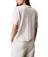 CALVIN KLEIN CK PERFORMANCE Relaxed fit short-sleeved T-shirt silver birch heather - T-shirt - 2