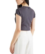 CALVIN KLEIN CK JEANS Short-sleeved cropped T-shirt - T-shirt