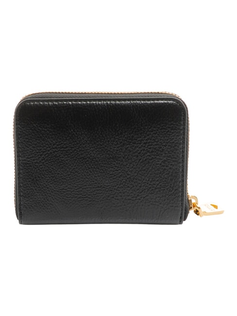LOCKED IN GOLD  Small zip-around wallet Black - Women’s Wallets