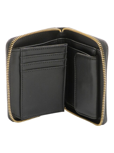 LETTERING Zip-around wallet Black - Women’s Wallets