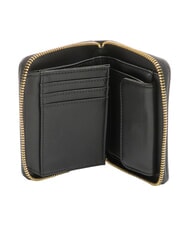 LOVE MOSCHINO LETTERING Zip-around wallet Black - Women’s Wallets - 2