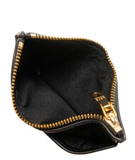 LOVE MOSCHINO LOCKED IN GOLD  Coin purse Black - Women’s Wallets - 3