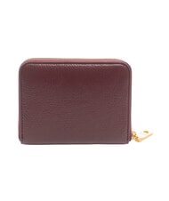 LOVE MOSCHINO LOCKED IN GOLD  Small zip-around wallet wine - Women&rsquo;s Wallets - 3