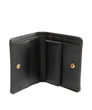 LOVE MOSCHINO LOCKED IN GOLD  Small wallet Black - Women’s Wallets - 2