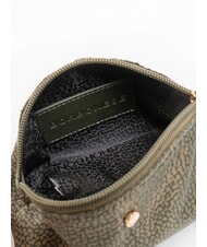 BORBONESE CLASSICA SMALL Small pouch laurel - Sachets & Travels Cases - 4