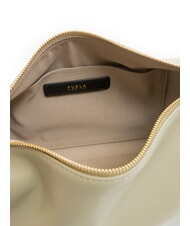 FURLA NUVOLA Mini leather shoulder bag light sage - Women&rsquo;s Bags - 5