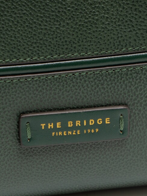 DOMITILLA  Beauty in leather gold colored malachite - Beauty Case