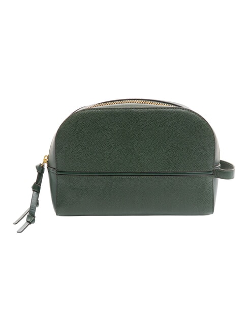 DOMITILLA  Beauty in leather gold colored malachite - Beauty Case