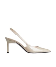 CALVIN KLEIN CK Leather sling back pumps - Women’s shoes