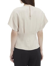 CALVIN KLEIN CK Short-sleeved satin shirt - Shirts