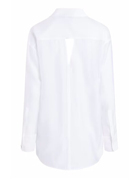 CK Transparent oversized cut-out shirt bright white - Shirts