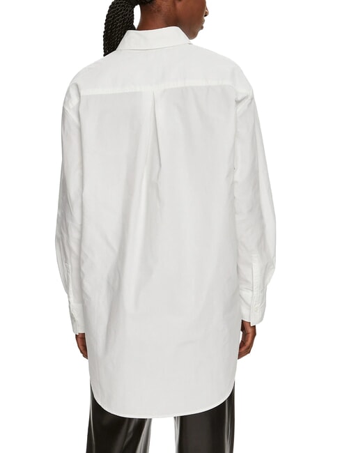 CK JEANS Oversized long-sleeved shirt bright white - Shirts