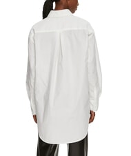 CALVIN KLEIN CK JEANS Oversized long-sleeved shirt bright white - Shirts - 2
