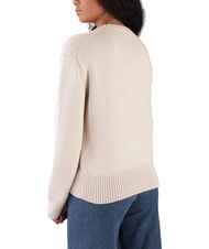 CALVIN KLEIN CK Relaxed fit crew neck sweater - Women's Sweaters