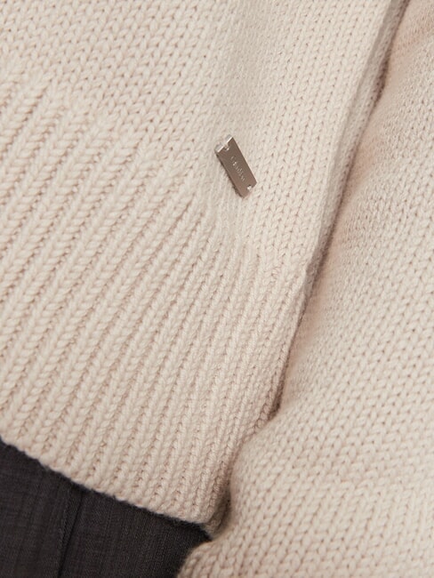 CK Relaxed fit turtleneck sweater gray morning - Women's Sweaters