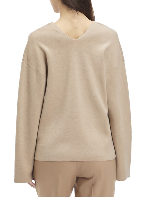 CK V-neck sweater with wide sleeves amphora - Women's Sweaters